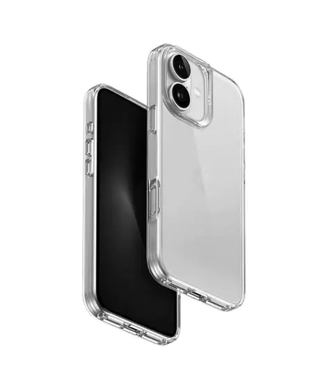 Uniq Hybrid Air Fender Case For IPhone 16 - Transparent